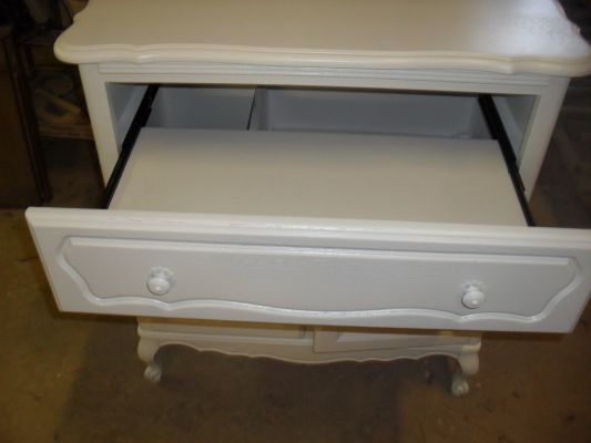 Meuble télé en chêne relooké à Sorgues